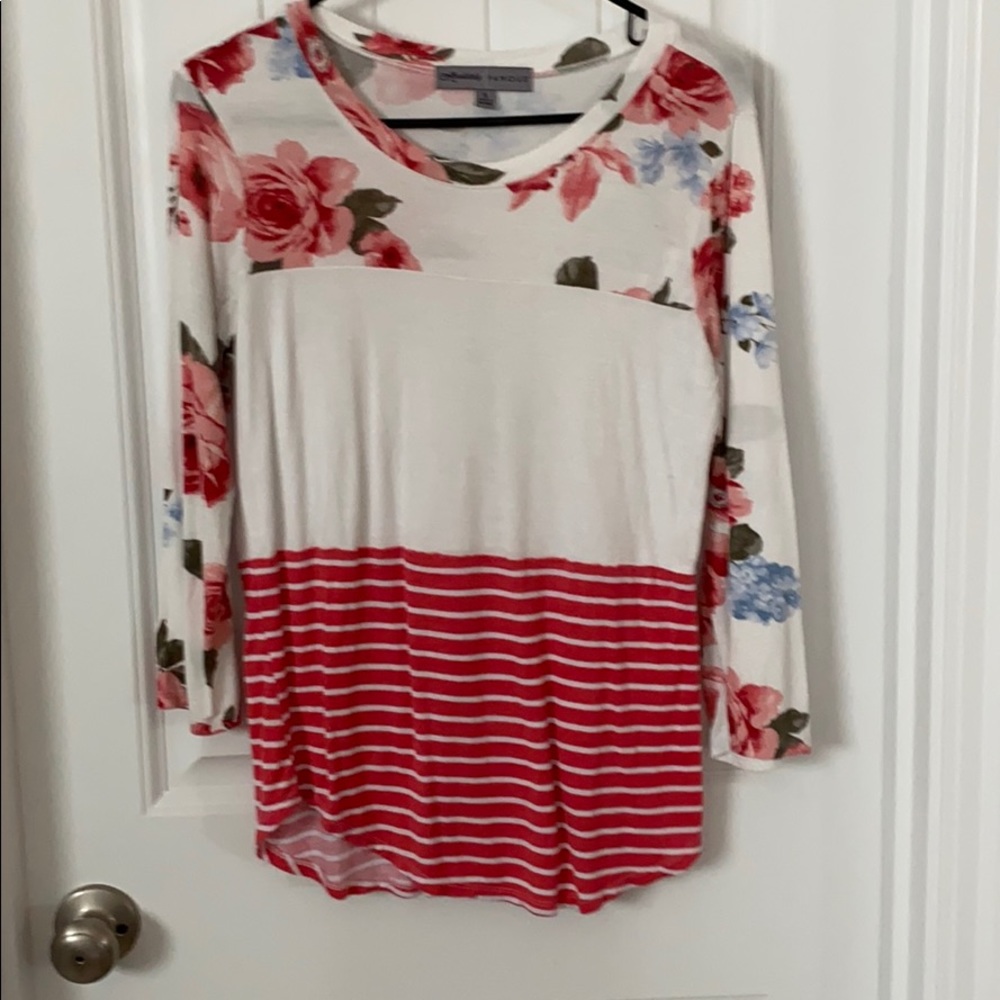 Floral tunic
